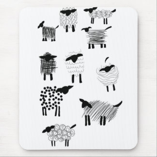 Tapis De Souris Sheep doodles