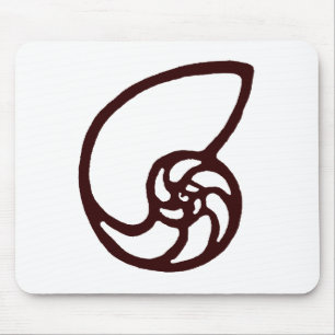 Tapis De Souris Shell Couper Dk Gibney Brown Le MUSÉE
