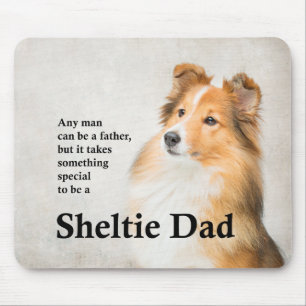 Tapis De Souris Sheltie Dad Mousepad