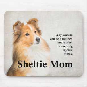 Tapis De Souris Sheltie Maman Mousepad