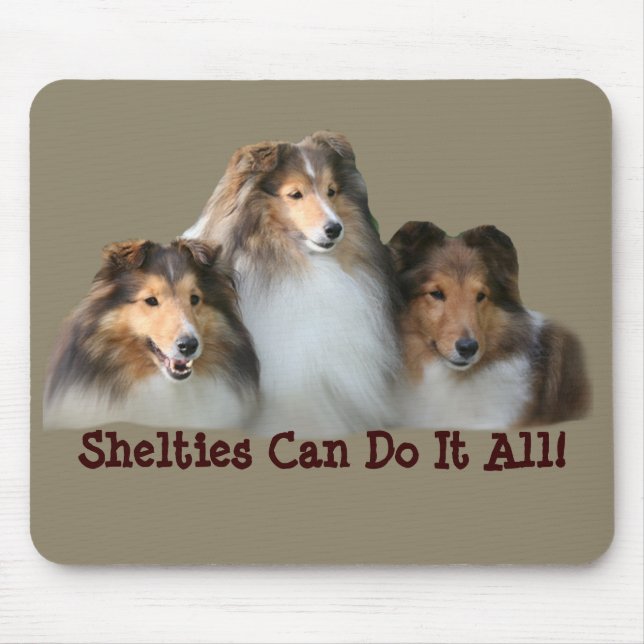 Tapis De Souris Sheltie Mousepad (Devant)
