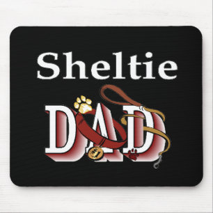 Tapis De Souris Sheltie Papa Cadfts