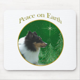 Tapis De Souris Shetland Sheepdog Peace