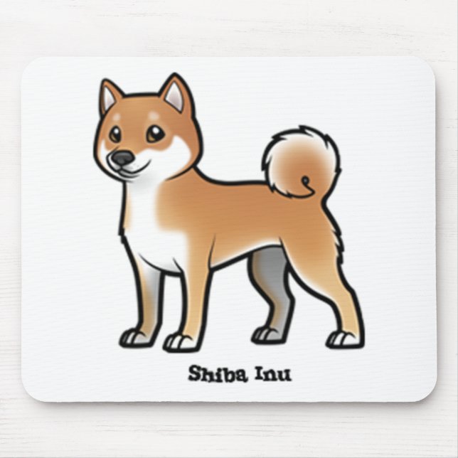 Tapis De Souris shiba inu (Devant)