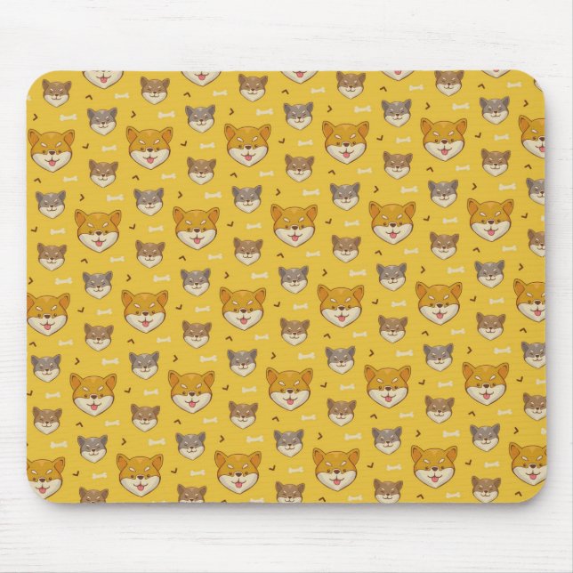 Tapis De Souris Shiba Inu Motif (Devant)