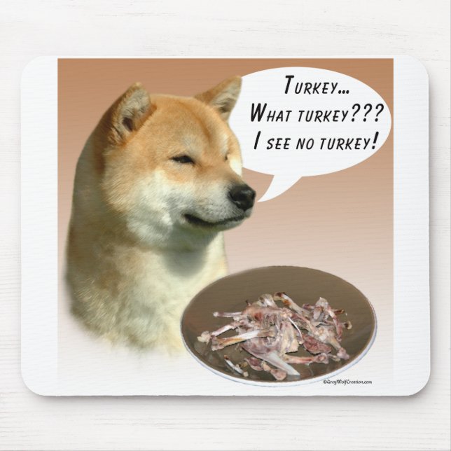 Tapis De Souris Shiba Inu Turquie (Devant)
