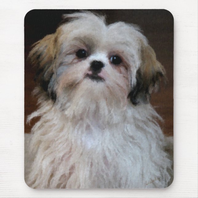 Tapis De Souris Shih Tzu Mousepad (Devant)