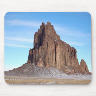 Tapis De Souris Shiprock Mountain (Nouveau-Mexique)