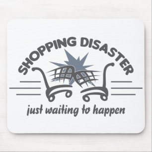 Tapis De Souris Shopping Catastrophe mousepad