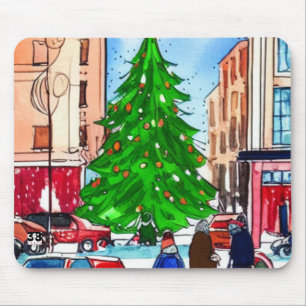 Tapis De Souris Shopping de Noël