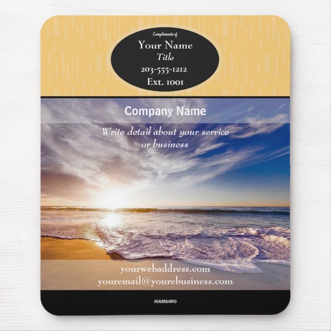 Tapis De Souris Shore Mousepad promotionnel - HAMbyWG (Devant)