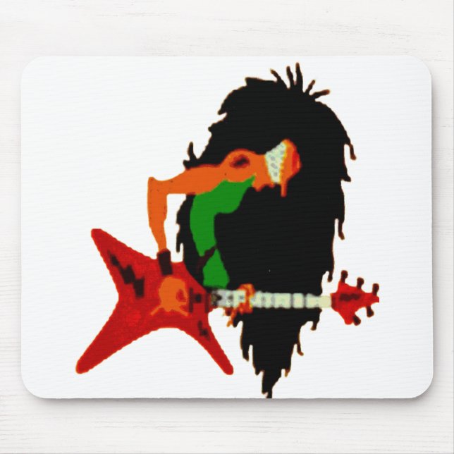 Tapis De Souris Shredder's Speed Pad: Rock Guitarist Mouse Pad (Devant)