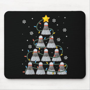 Tapis De Souris Shuttle Graphic Badminton Joueur Chemise Don Chris