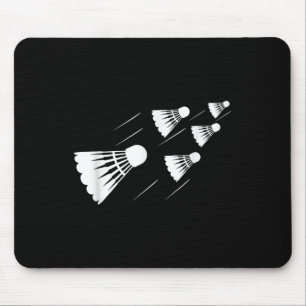 Tapis De Souris Shuttle Joueur Badminton