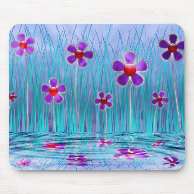 Tapis De Souris Shy Daisies Mousepad (Devant)