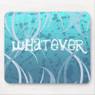 Tapis De Souris Si bleu quelque Mousepad punk