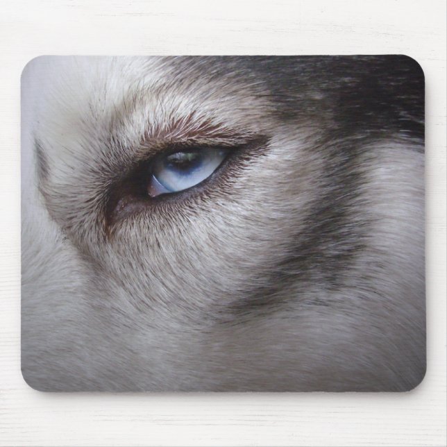 Tapis De Souris Sibérie Husky Mousepad Cadeaux Malamute Chiens De  (Devant)