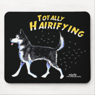 Tapis De Souris Sibérie Husky Totalement Hairifiant