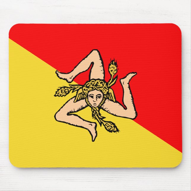 Tapis De Souris Sicilien, Italie (Devant)