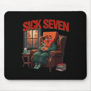 Tapis De Souris Sick Seven 67 Mème Costume Halloween Drôle Cosy Au