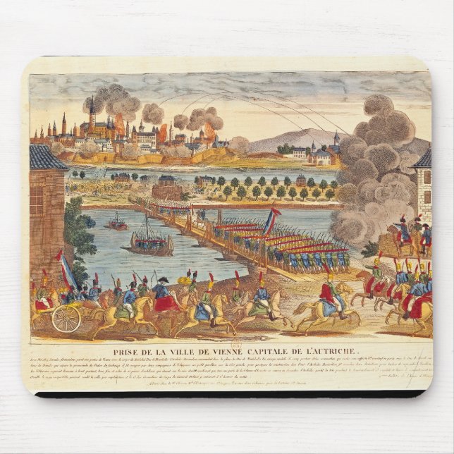 Tapis De Souris Siège de Vienne, le 10 mai 1809 (Devant)