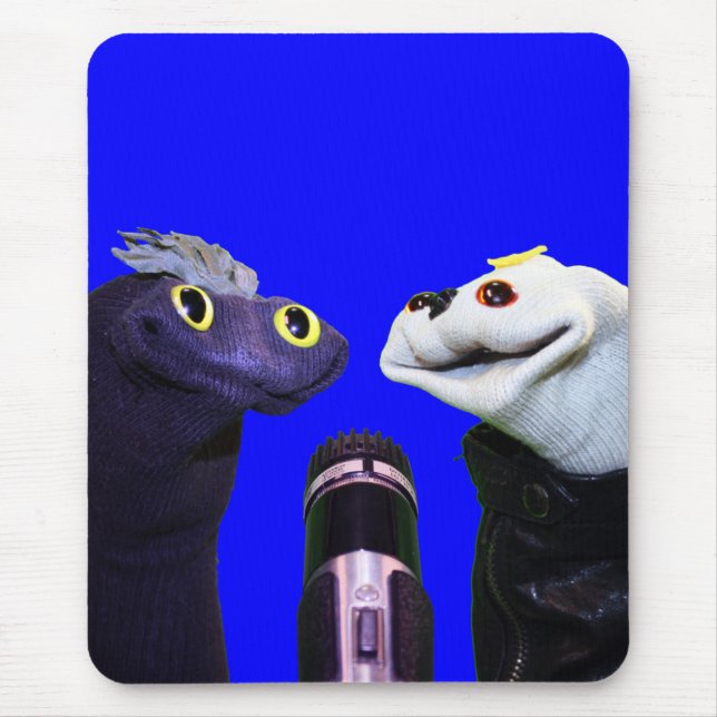 Tapis De Souris Sifl et Olly Mousepad (vertical) (Devant)