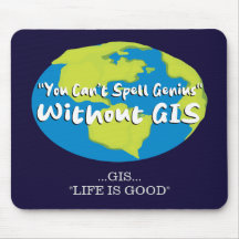 Tapis de souris SIG, géospatial