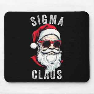 Tapis De Souris Sigma Claus Père Noël Funny Noël Rizz Homme The Ri
