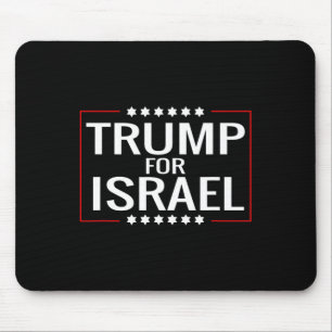Tapis De Souris Signal juif Israël pour le rallye hébreu Trump 202