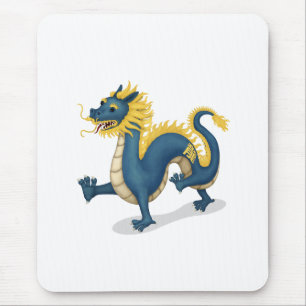 Tapis De Souris Signe astrologique du dragon du zodiaque chinois
