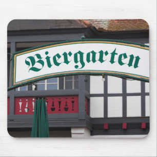 Tapis De Souris Signe Biergarten, Allemagne