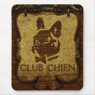 Tapis De Souris Signe de club de CHIEN de CLUB