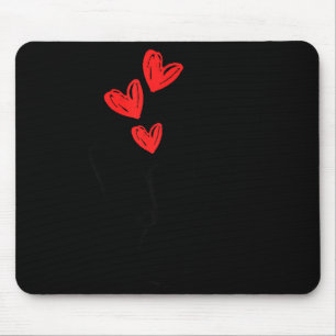 Tapis De Souris Signe de la main Je t'aime Cœur Femmes Filles Sain