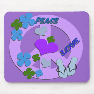 Tapis De Souris Signe de paix Mousepad