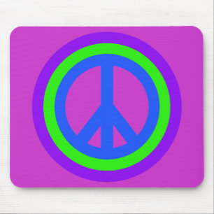 Tapis De Souris Signe de paix Mousepad