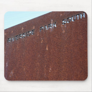 Tapis De Souris SIGNE DE ROUTE DU RIVERSAIRE SUD New York City NYC