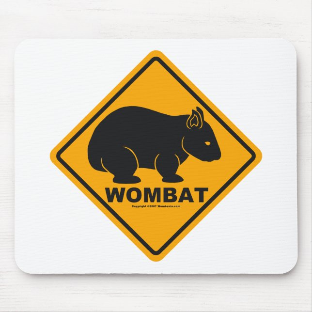Tapis De Souris Signe de wombat (Devant)