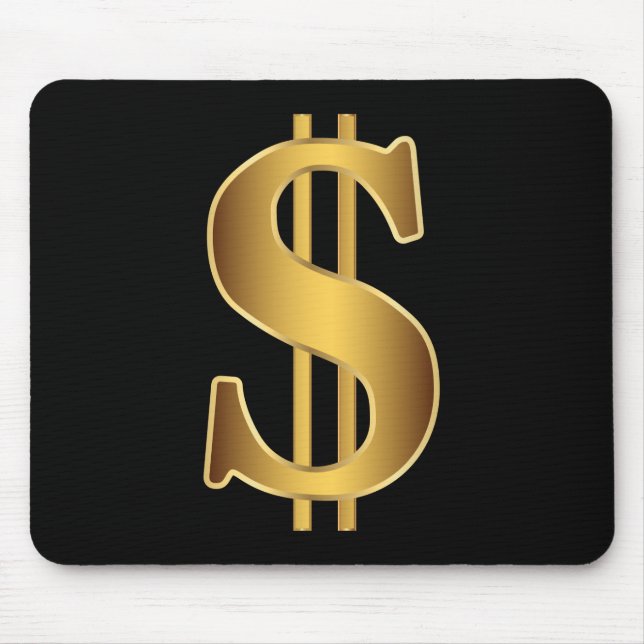Tapis De Souris Signe dollar (Devant)