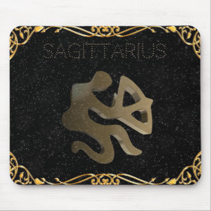 Tapis De Souris Signe d'or de Sagittaire