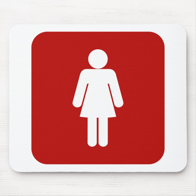 TAPIS DE SOURIS SIGNE FÉMININ (Devant)