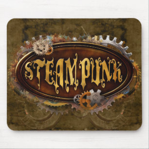 Tapis De Souris Signe Mousepad de Steampunk