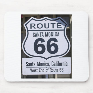 Tapis De Souris Signe officiel Santa Monica d'extrémité de