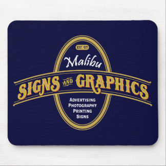 Tapis De Souris Signes et graphiques Mouspad de Malibu