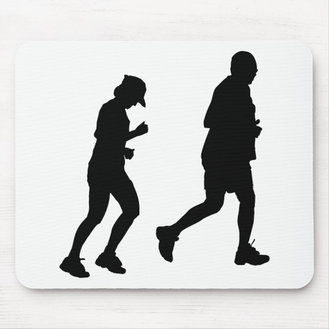 Tapis De Souris Silhouette (Devant)