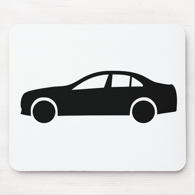Tapis De Souris Silhouette limousine (Devant)