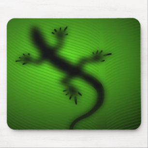 Tapis De Souris Silhouette Lizard