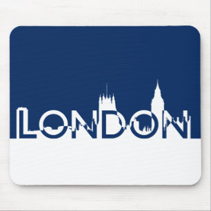Tapis De Souris Silhouette londonienne