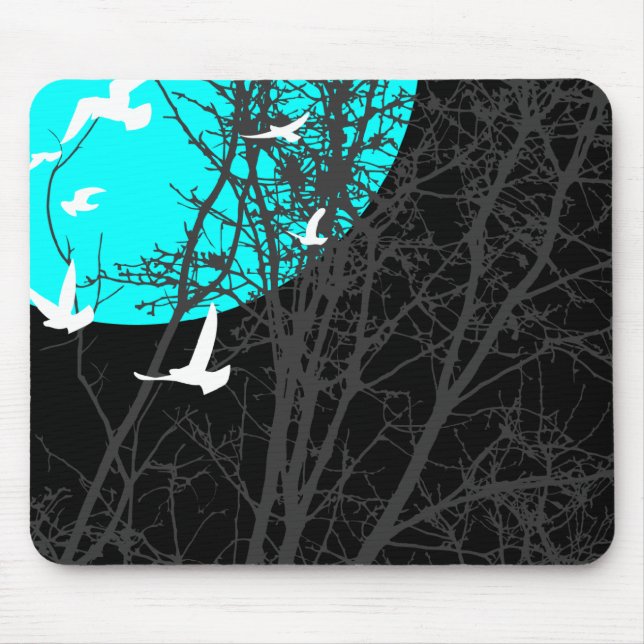 Tapis De Souris silhouscreen birds (Devant)