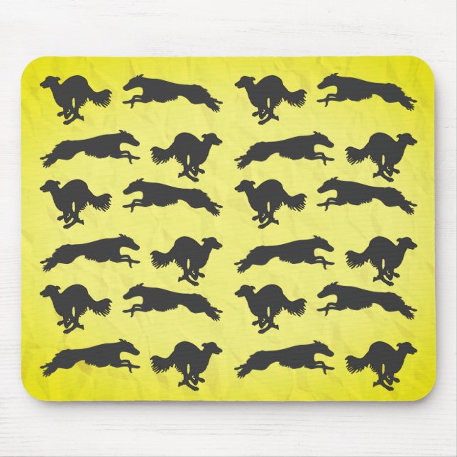 Tapis De Souris Silken Windhound en course  (Devant)