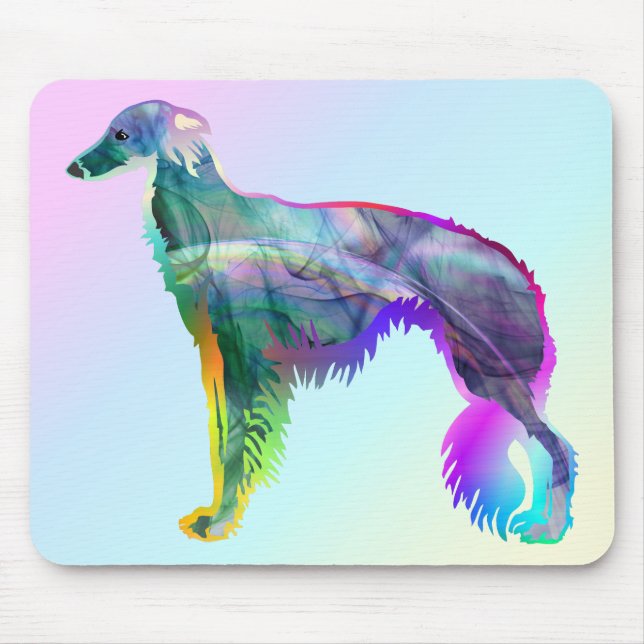 Tapis De Souris Silken Windhound Wispy (Devant)